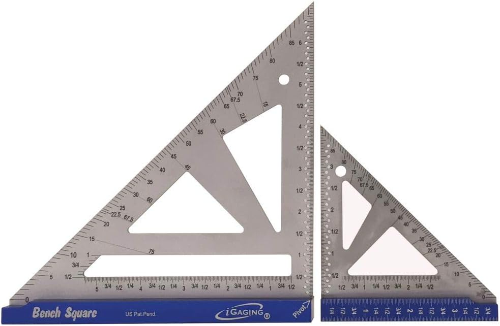 iGaging Bench Square, 4" & 7" Set