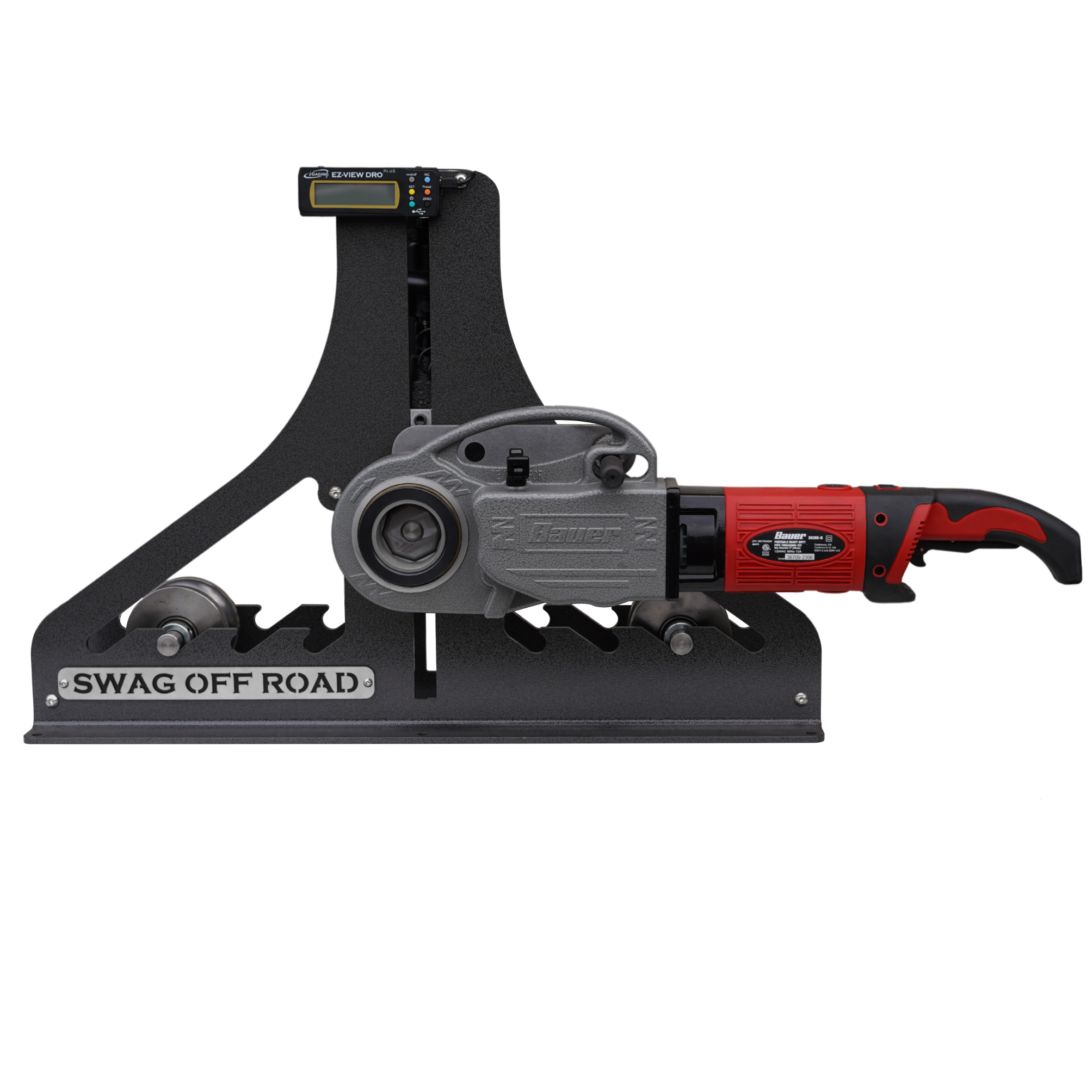 Bauer Pipe Threader Kit for the Hulk Roller
