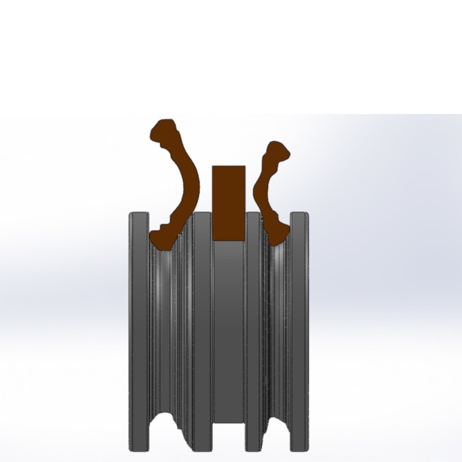 Hand Rail Cap Die (King Metal 1.75" & 2.25" Steel Cap Rail ONLY)
