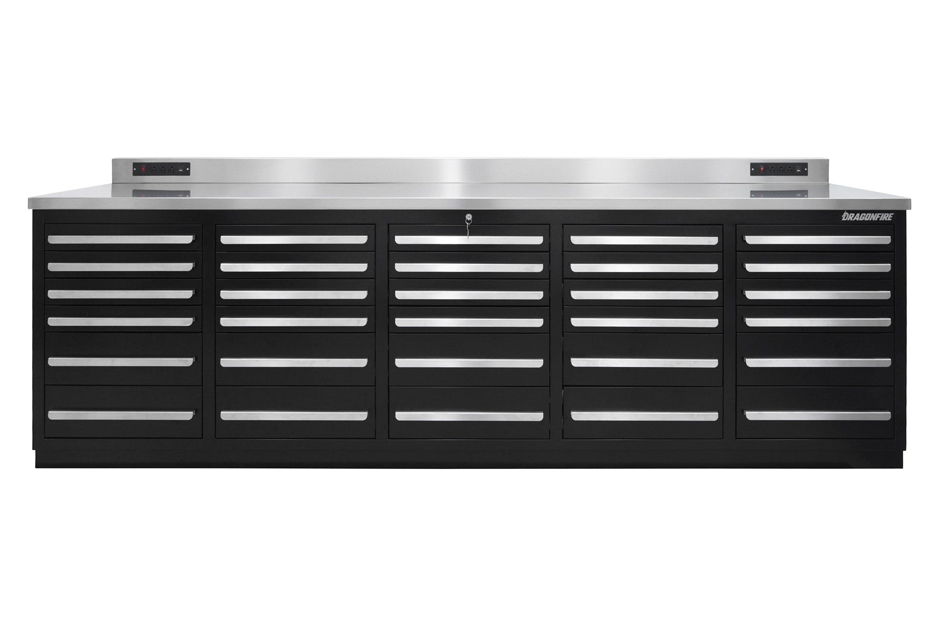 Dragonfire Tools 30 Drawer Pro Series 9FT 4 1/4″ Workbench – SWAG