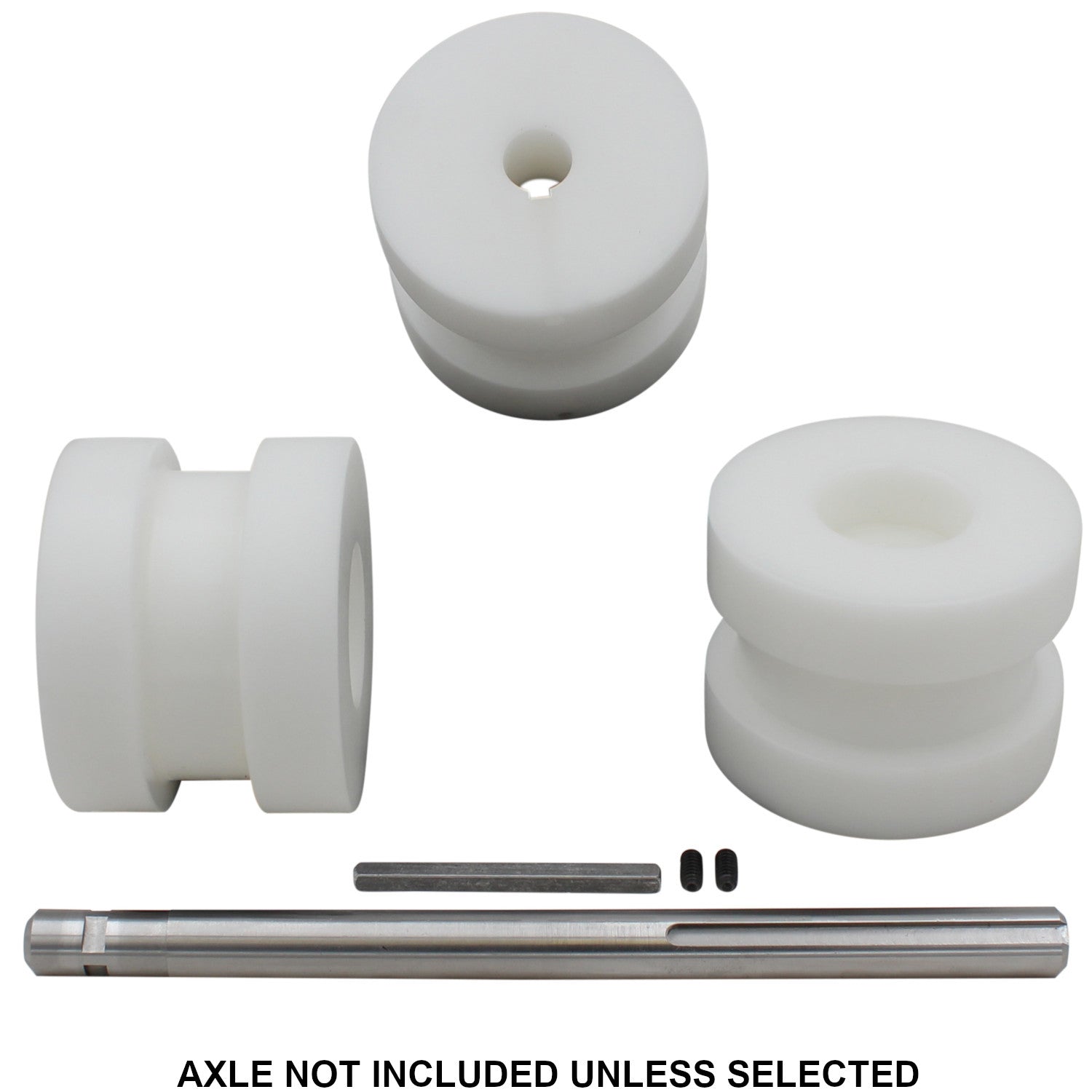 1.00" Square Dies Delrin