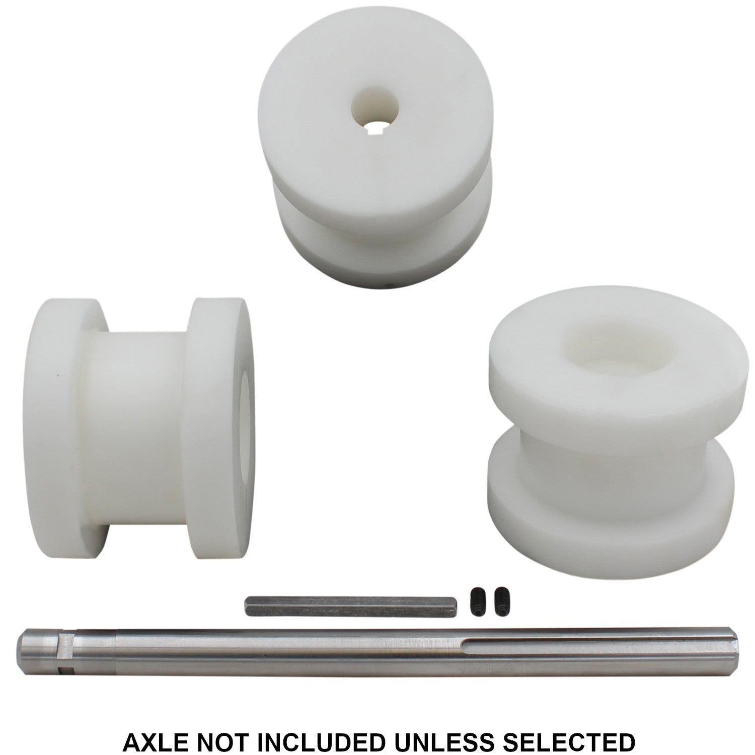 1.75" Square Dies Delrin