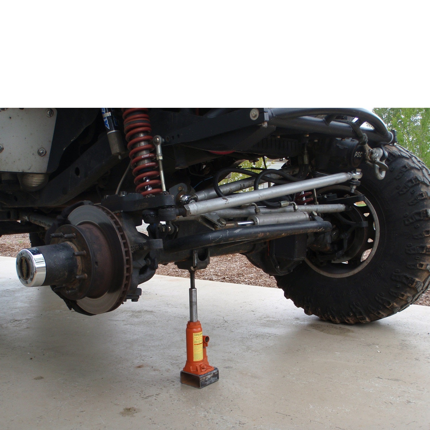 SWAG Bottle Jack Axle Cradle