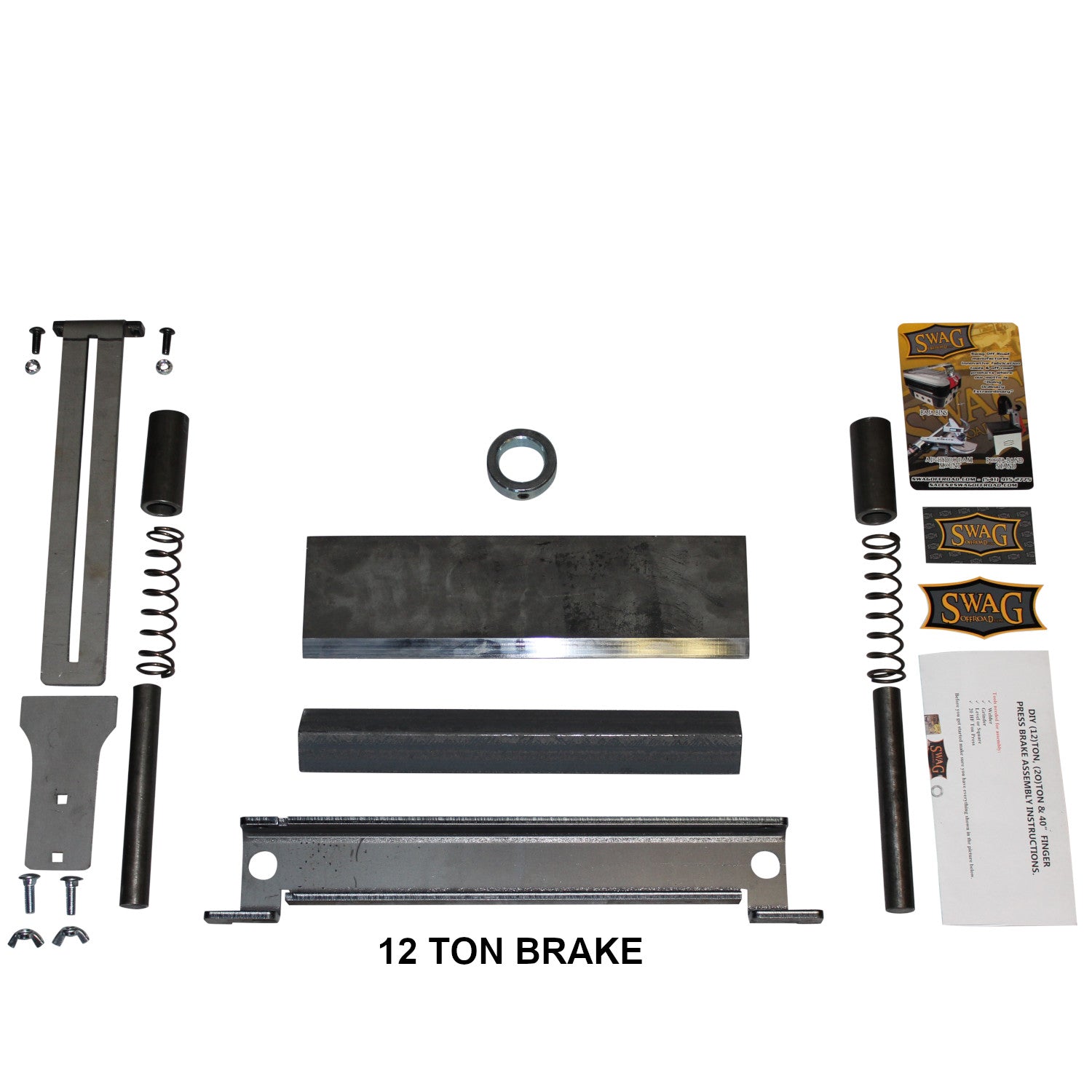 SWAG 12 TON Press Brake DIY Builder Kit