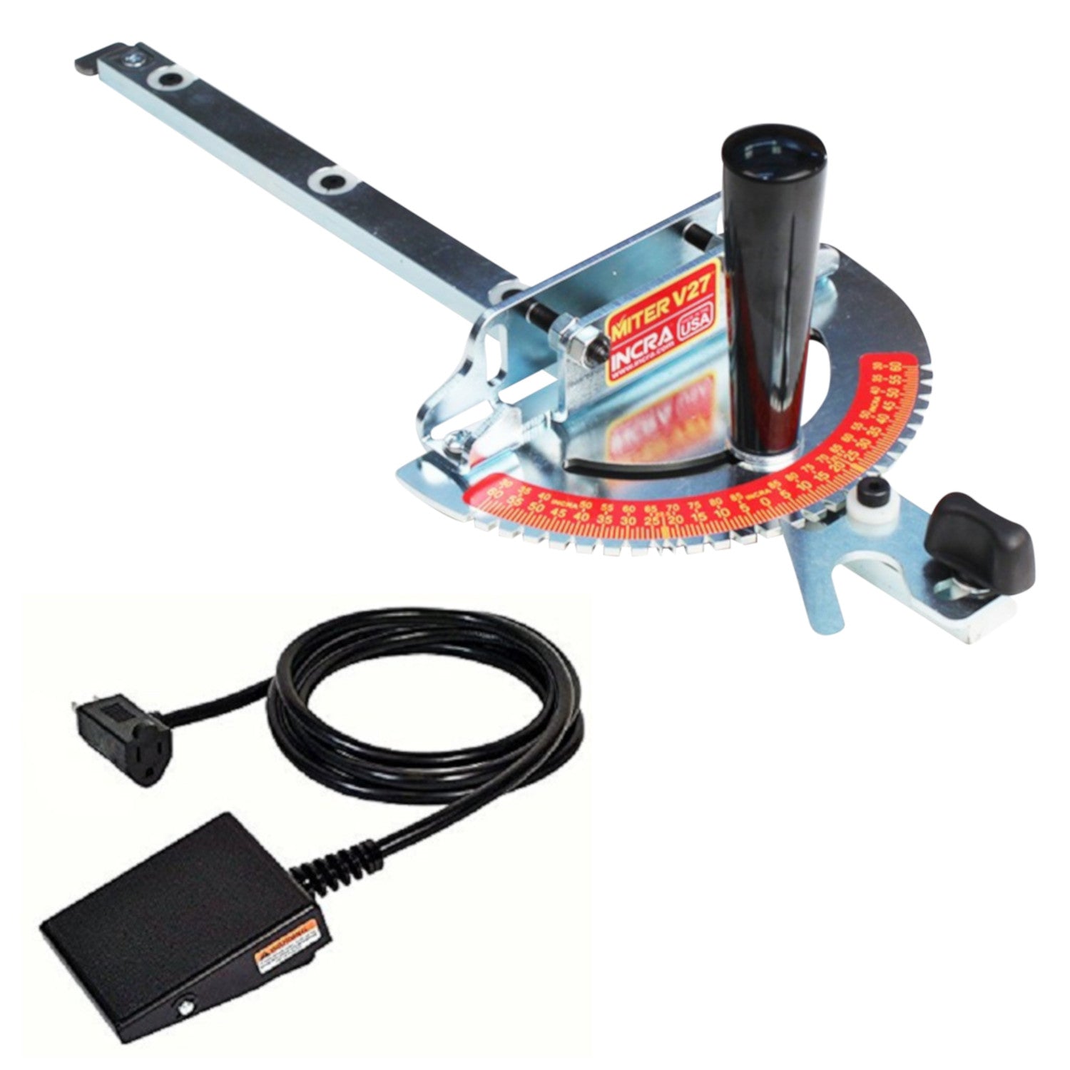 Miter Gauge and Foot Switch