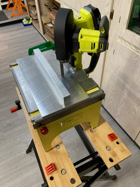 Custom Sled On Portaband Table