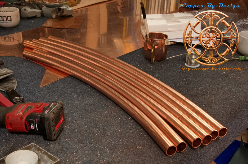 Copper Rolled With Delrin Roller Dies