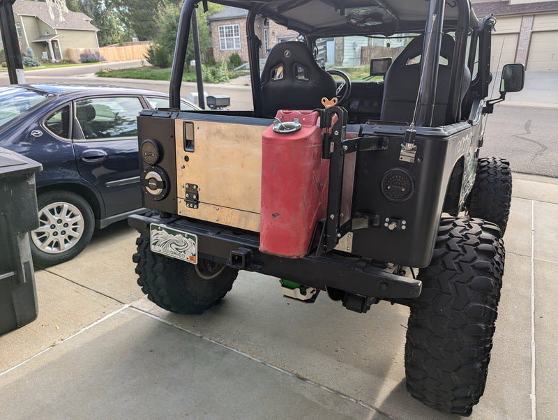 Flat Back on Customized Jeep