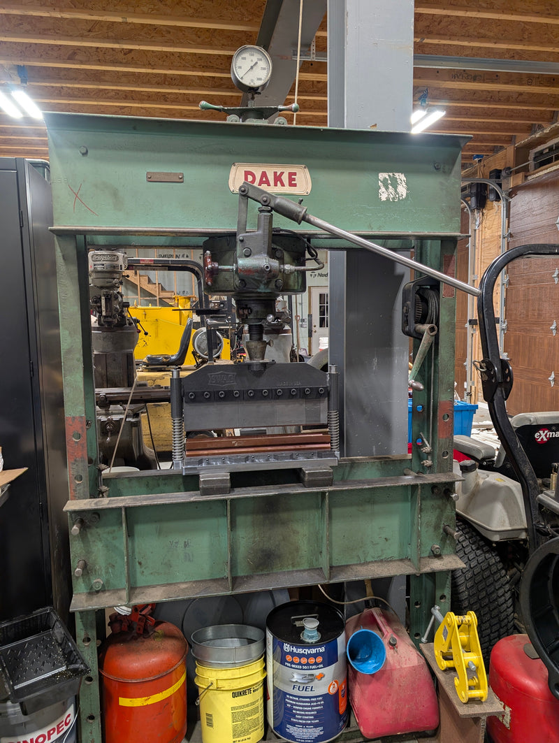 PRO Brake in a Large Shop Press