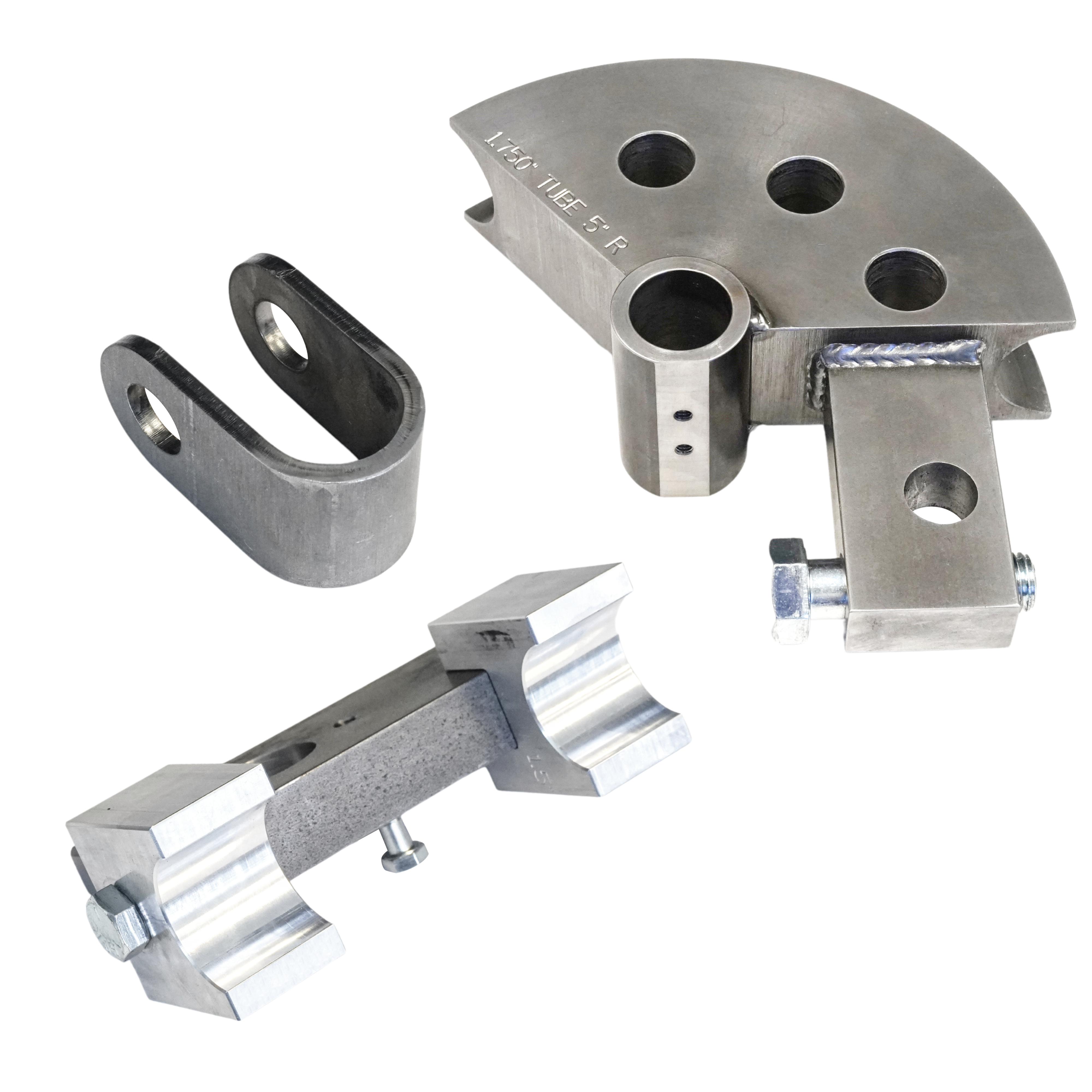 1.75" Round Tube Dies - 120°, 7 inch CLR