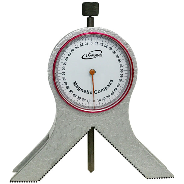 iGAGING 360° Magnetic Dial Protractor with Center Punch for Tubing