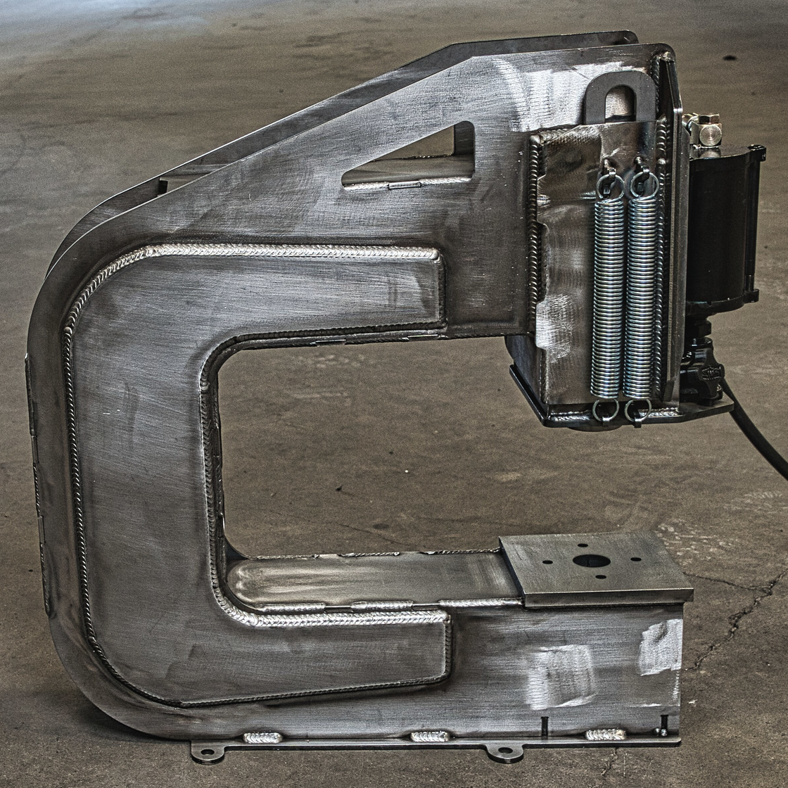 Fully Welded C-Frame Press With 5 Ton Bottle Jack