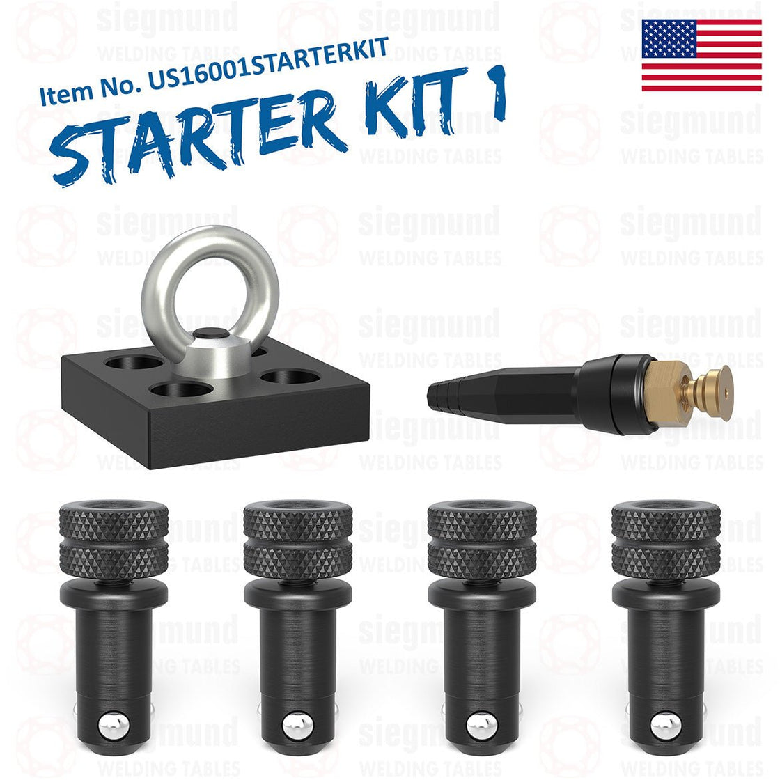 The Imperial System 16 Single Lifting Bracket Starter Kit for Tables 4'x5' & Smaller