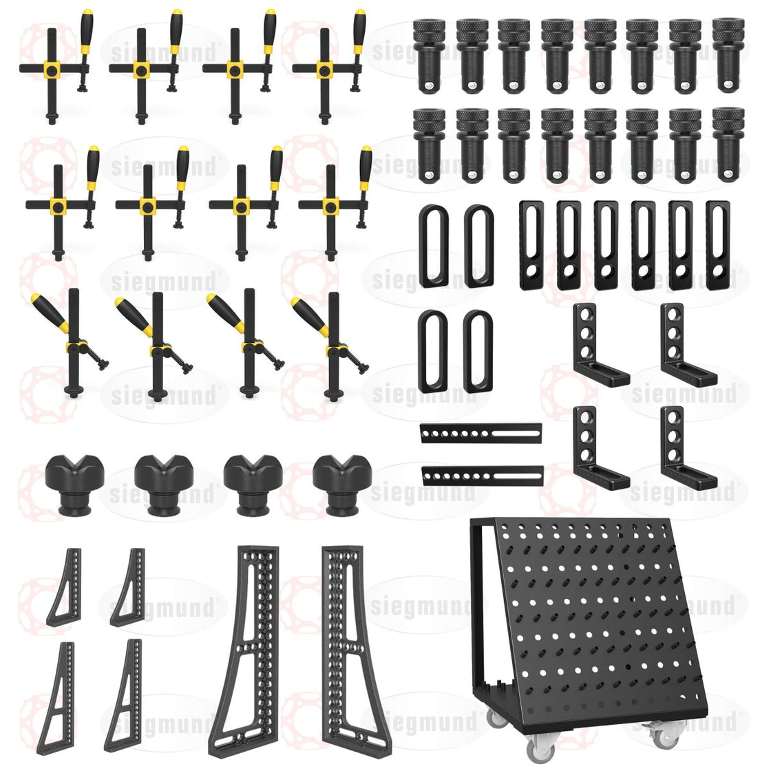 Set 3, 61 Piece Accessory Kit for the System 16 Imperial Series Welding Tables