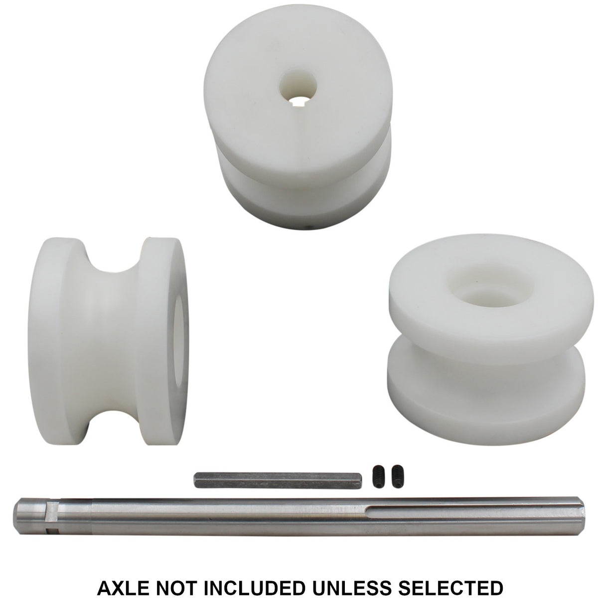 1.00" Round Pipe Dies Delrin