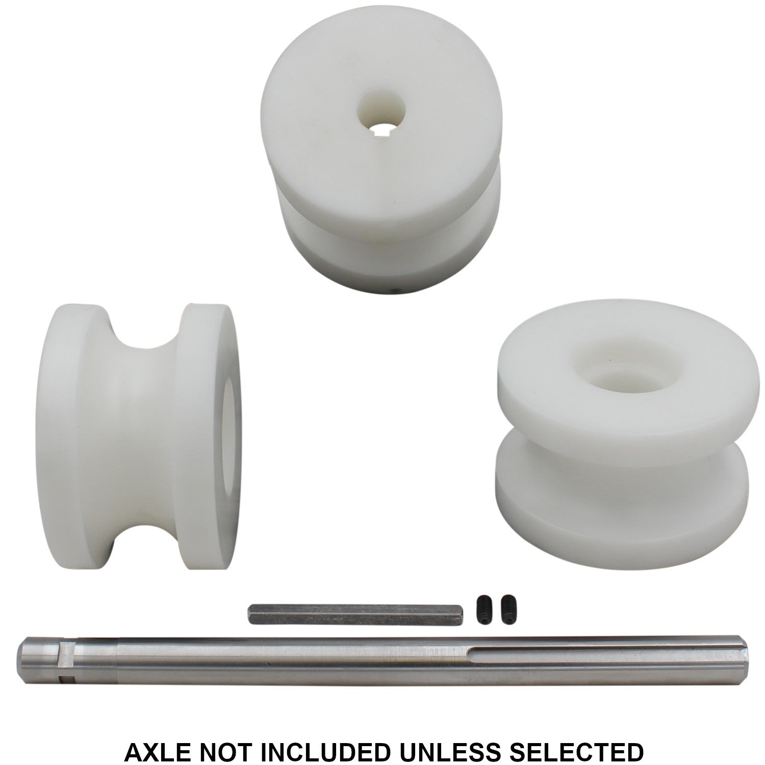 1.00" Round Pipe Dies Delrin