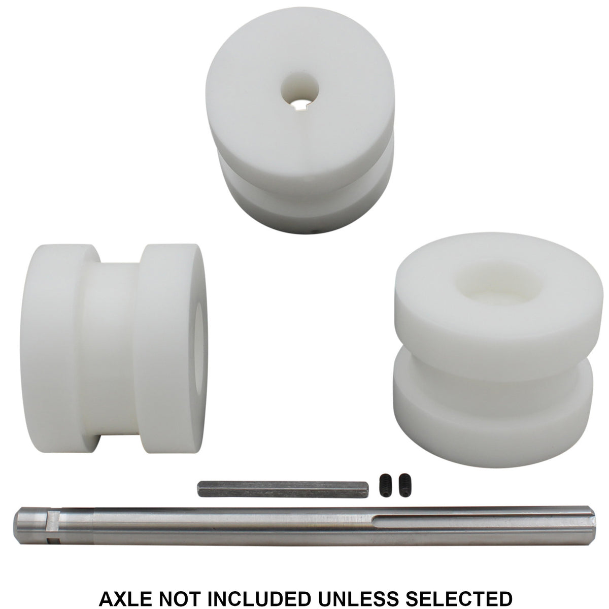 1.00" Square Dies Delrin