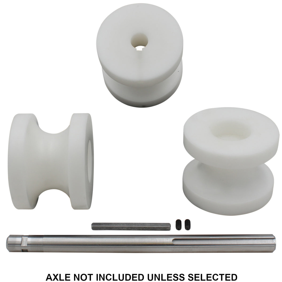 1.25" Round Pipe Dies Delrin