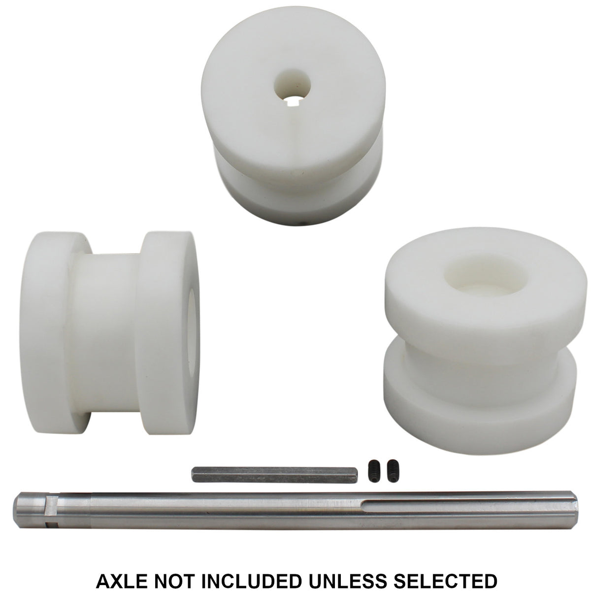1.25" Square Dies Delrin