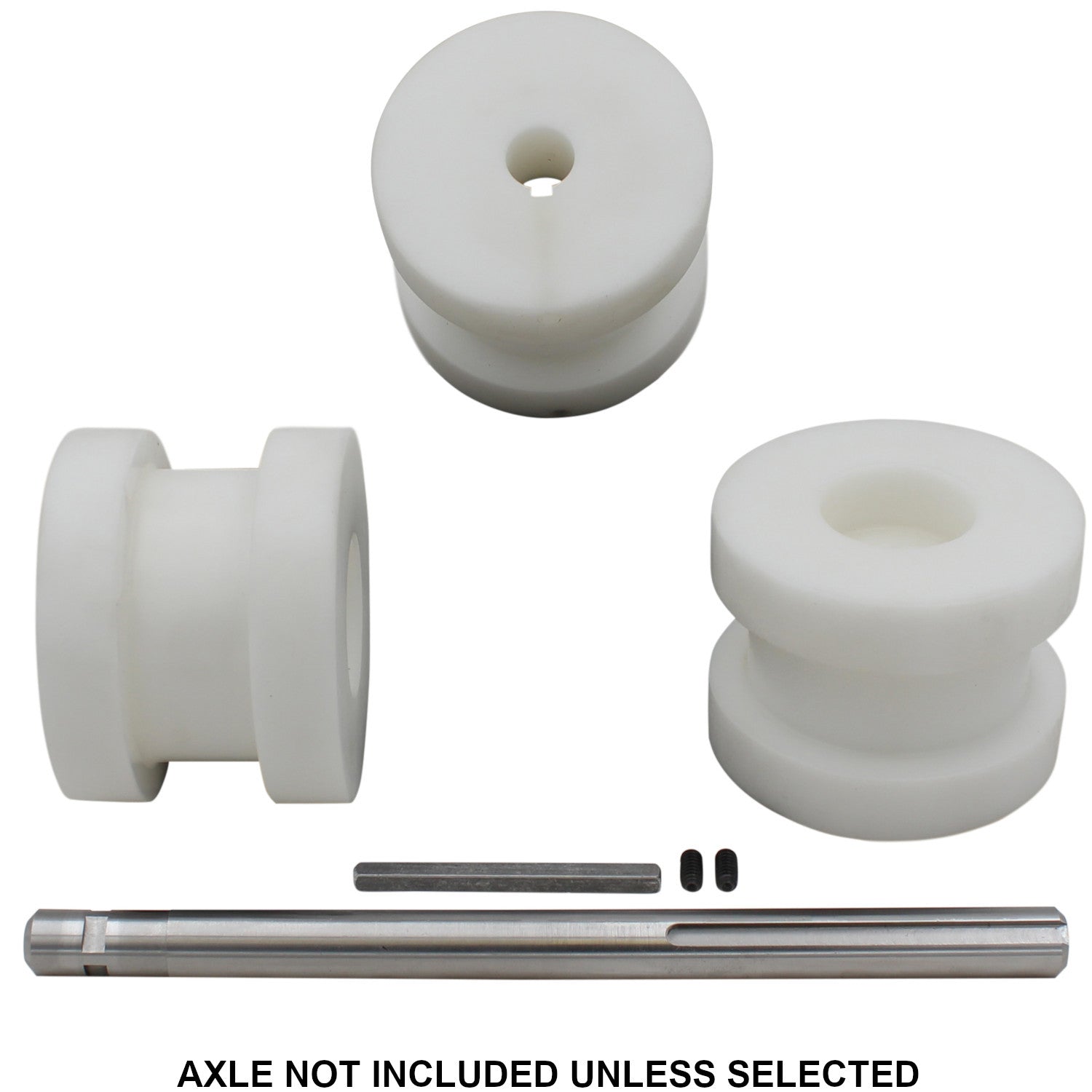 1.25" Square Dies Delrin