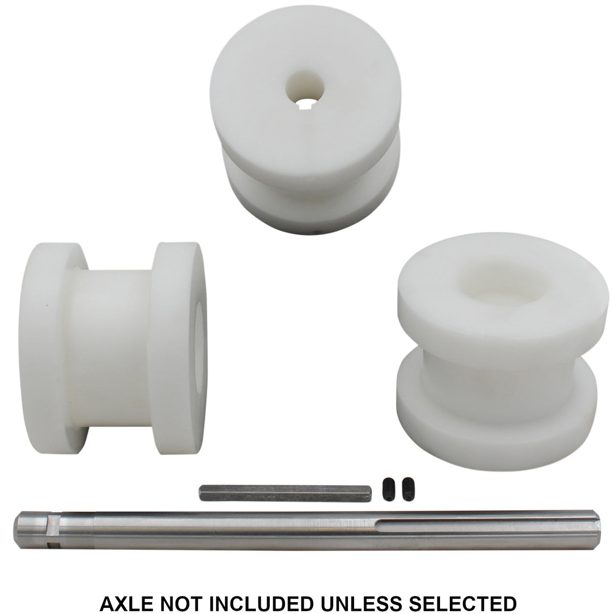 1.75" Square Dies Delrin