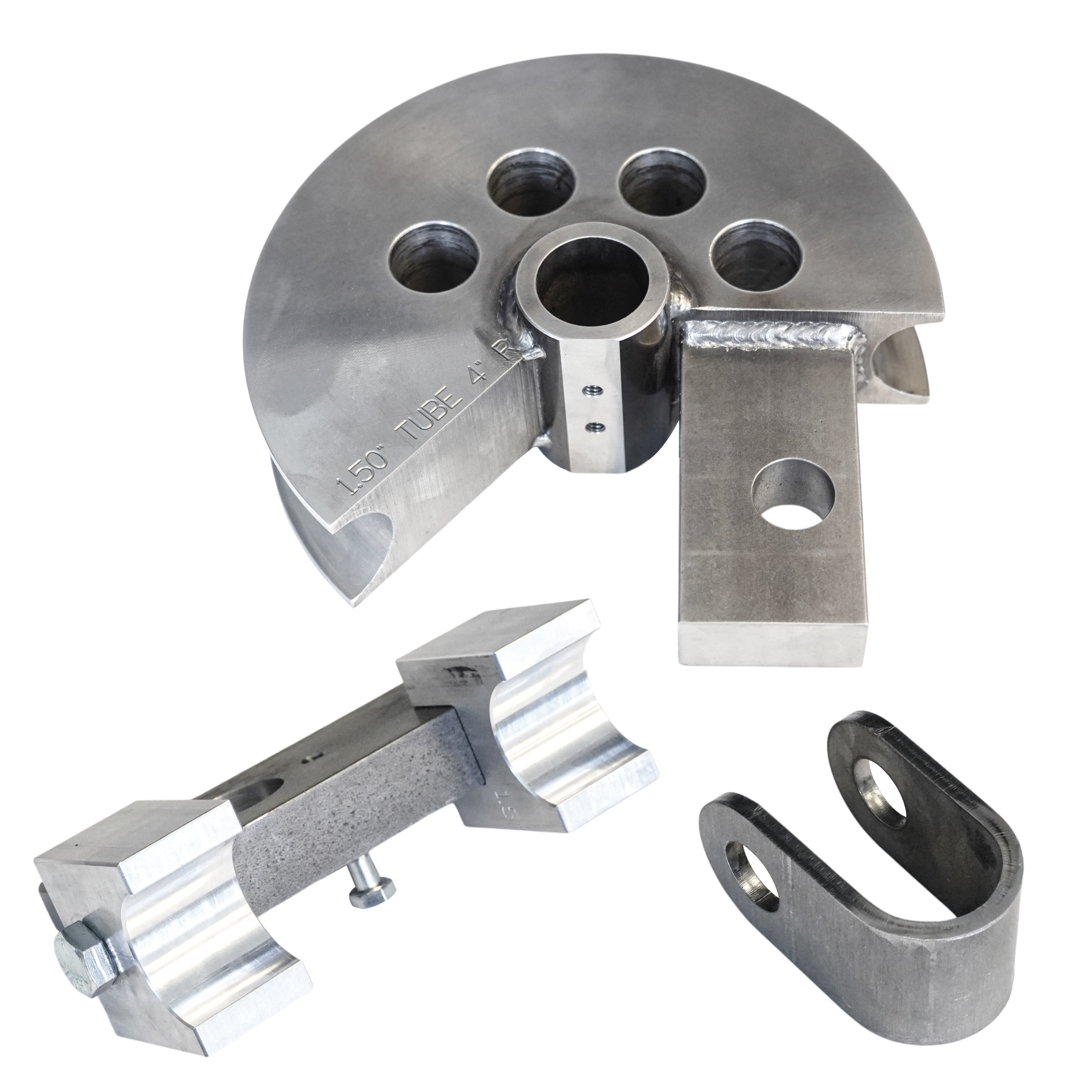 1.375" Round Tube Dies - 180°, 7 inch CLR
