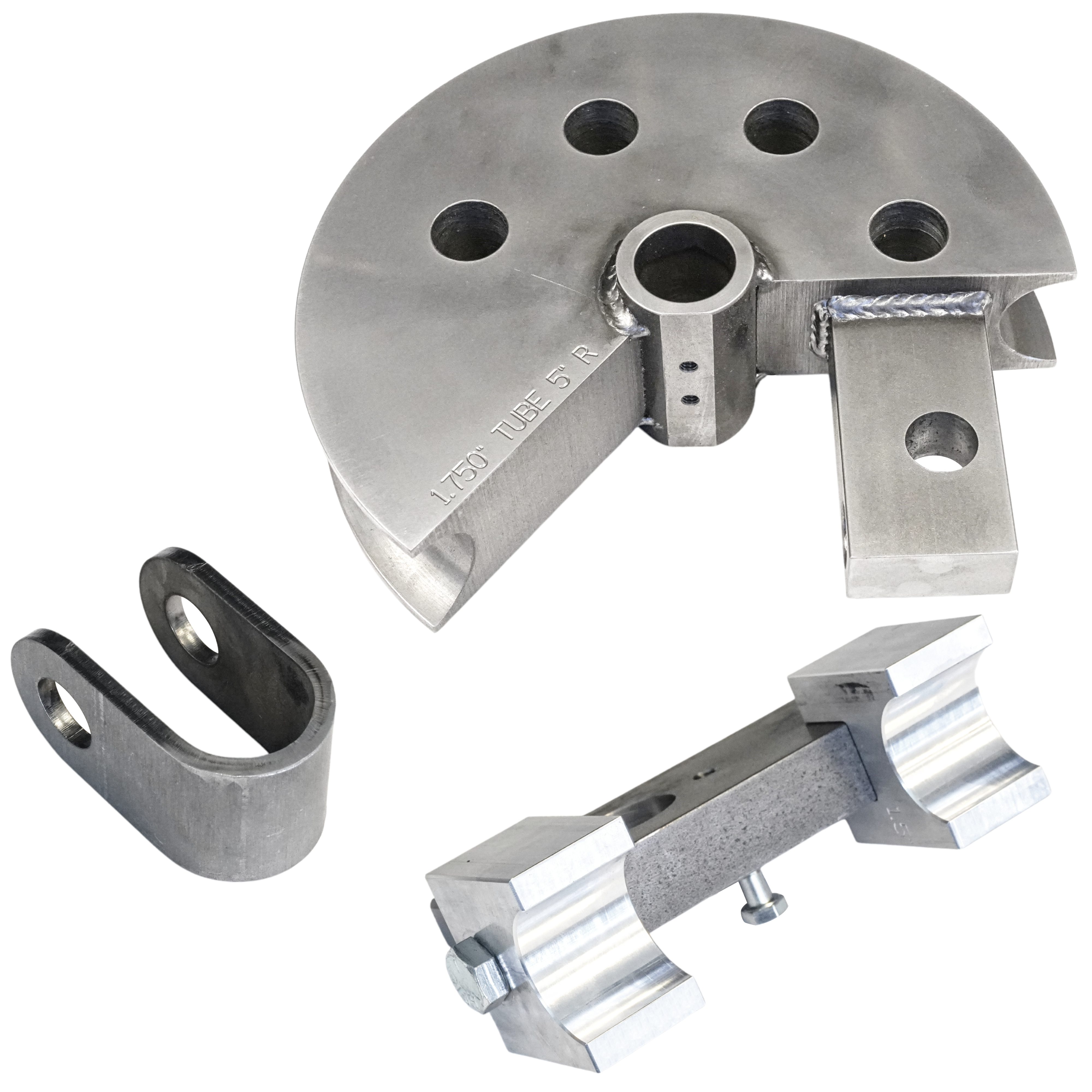 1.00" SQUARE Tube Dies - 180°, 6 inch CLR