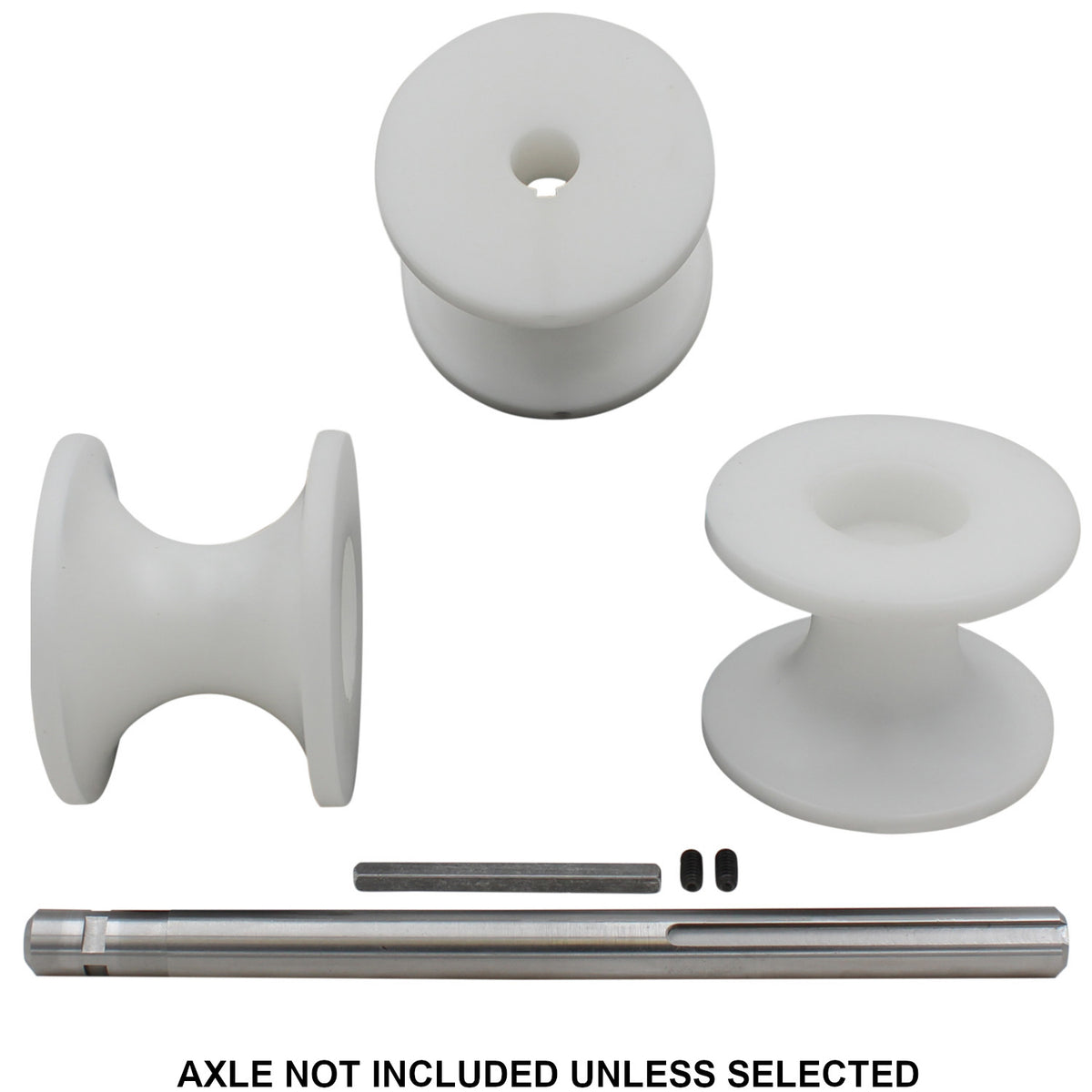 2.00" Round Pipe Dies Delrin
