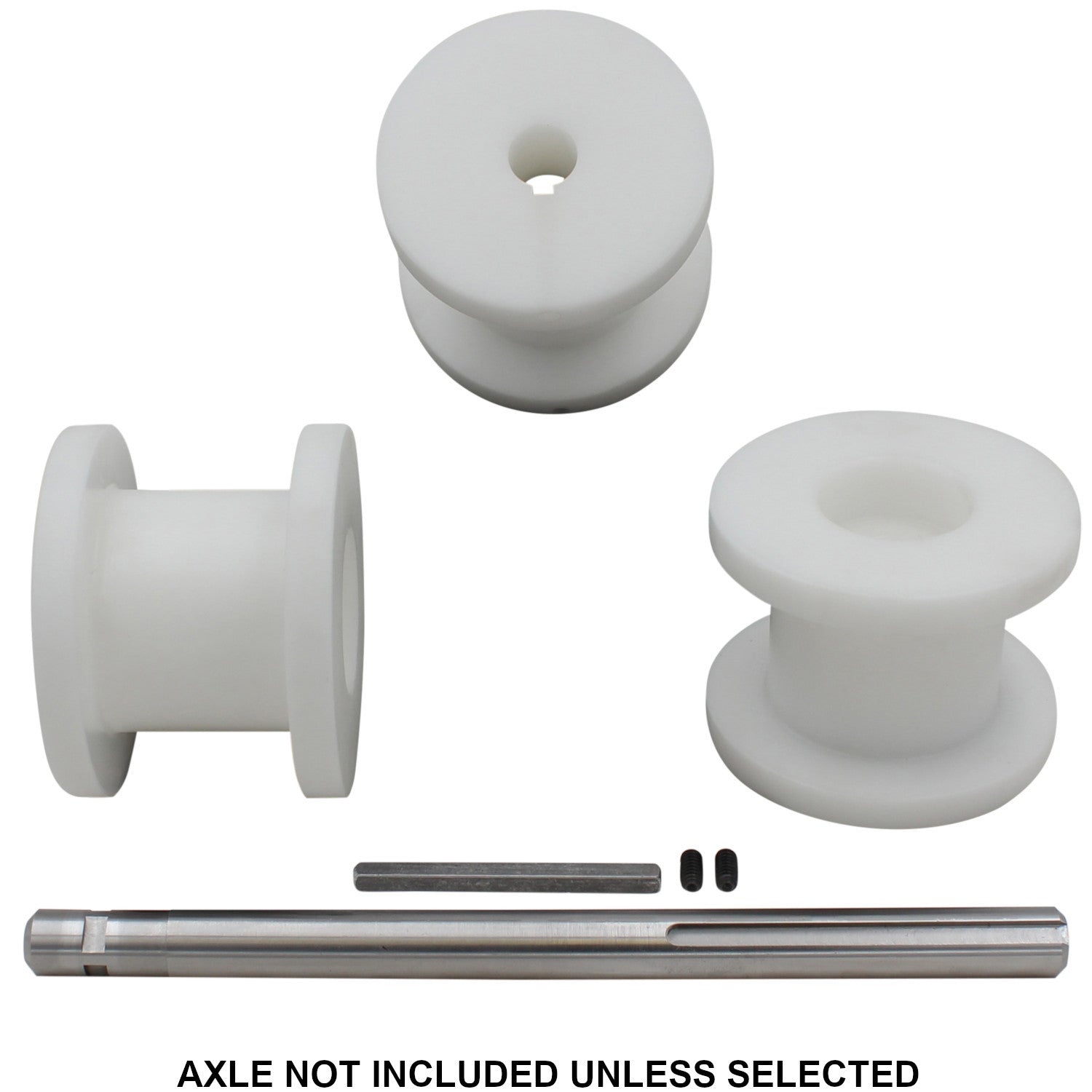 2.00" Square Dies Delrin