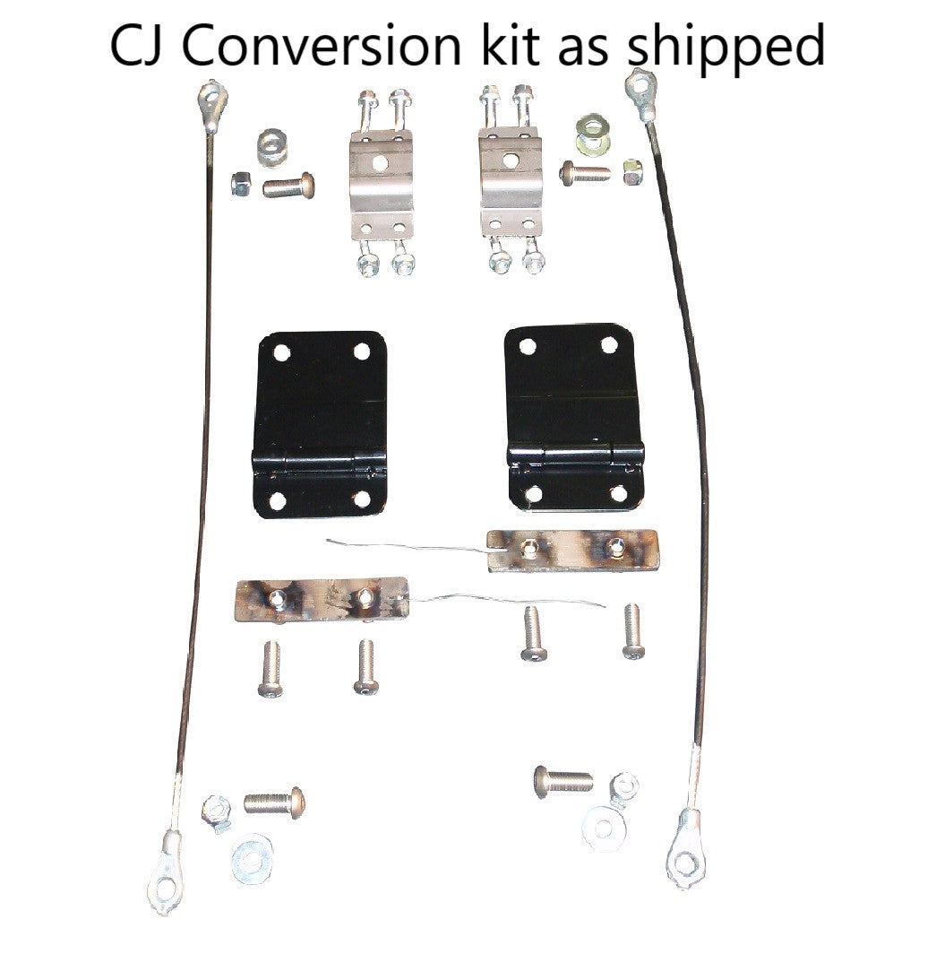 SWAG CJ Tailgate Conversion Kit for your TJ or YJ