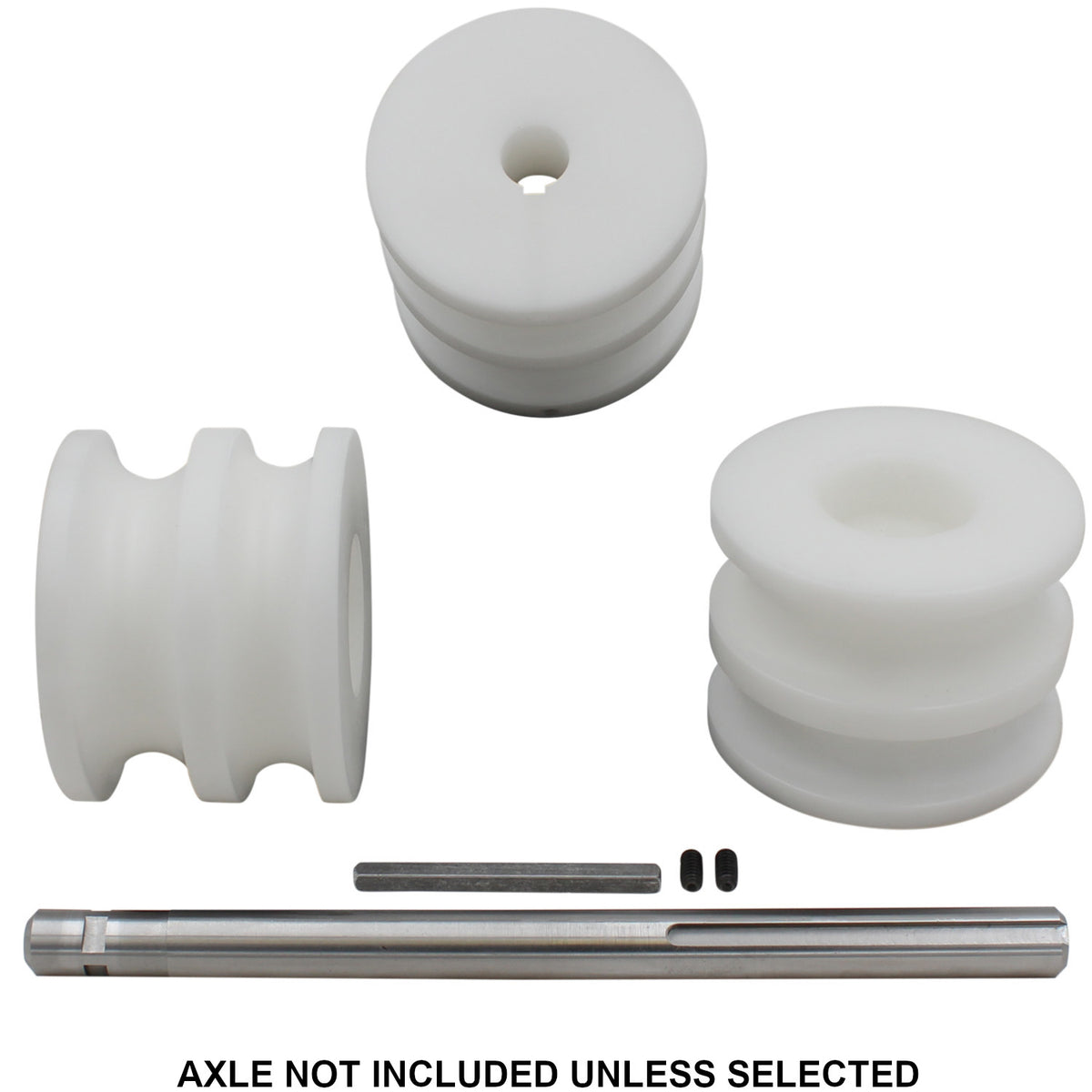 .500" & .750" Round Pipe Combination Die Delrin