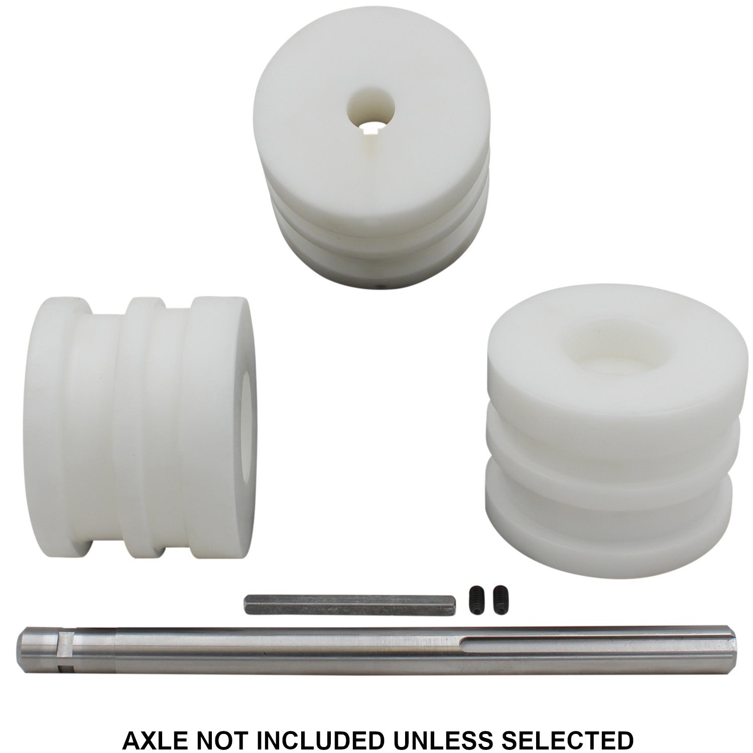 .500" & .750" Square Combination Dies Delrin