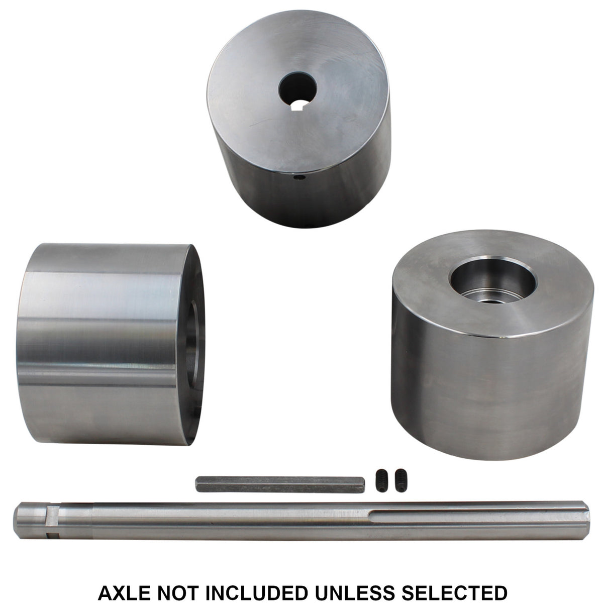 Flat Plate "Smooth" Dies Will Roll Flat Material Up To 3.0" Wide