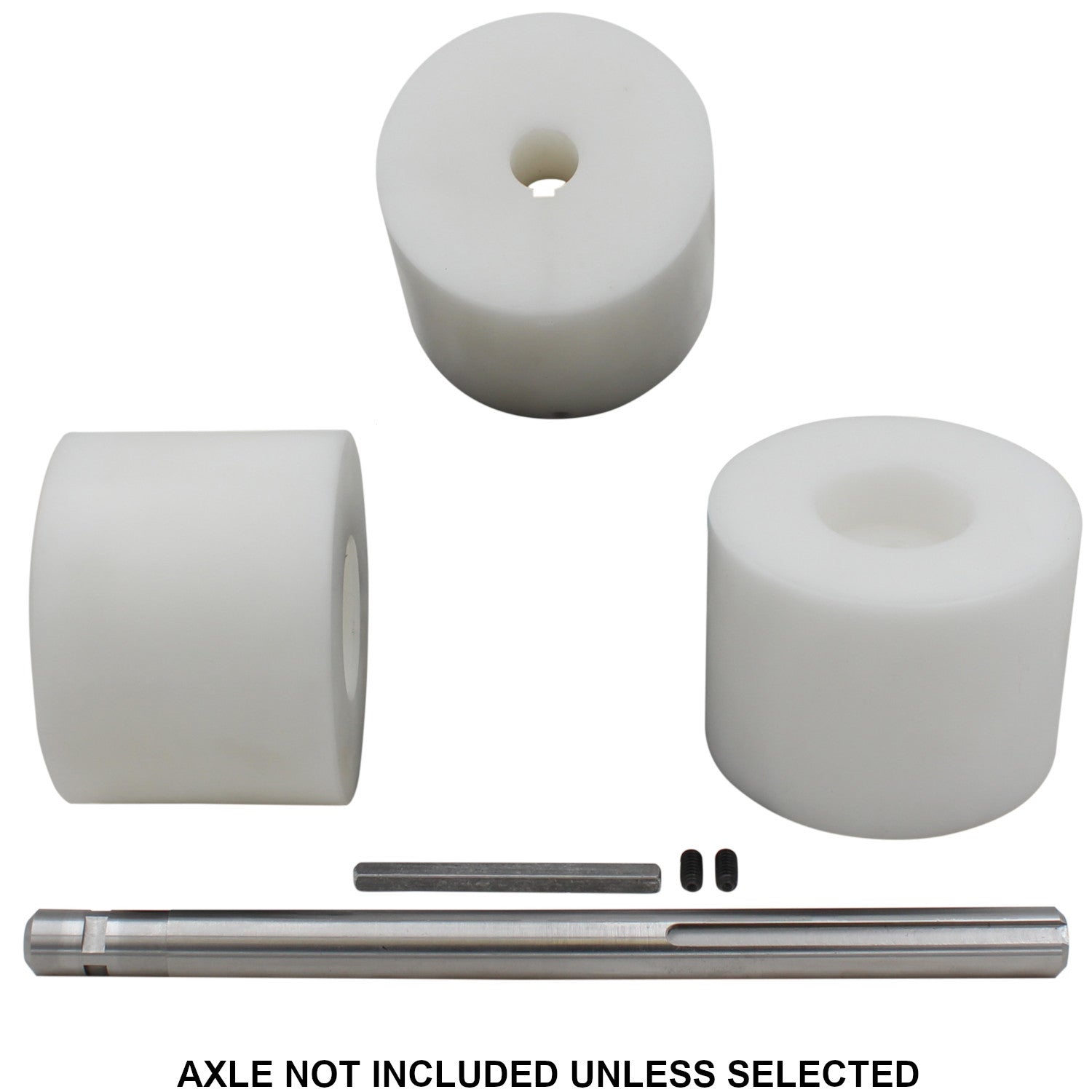 Flat Plate "Smooth" Dies Will Roll Flat Material Up To 3.0" Wide Delrin