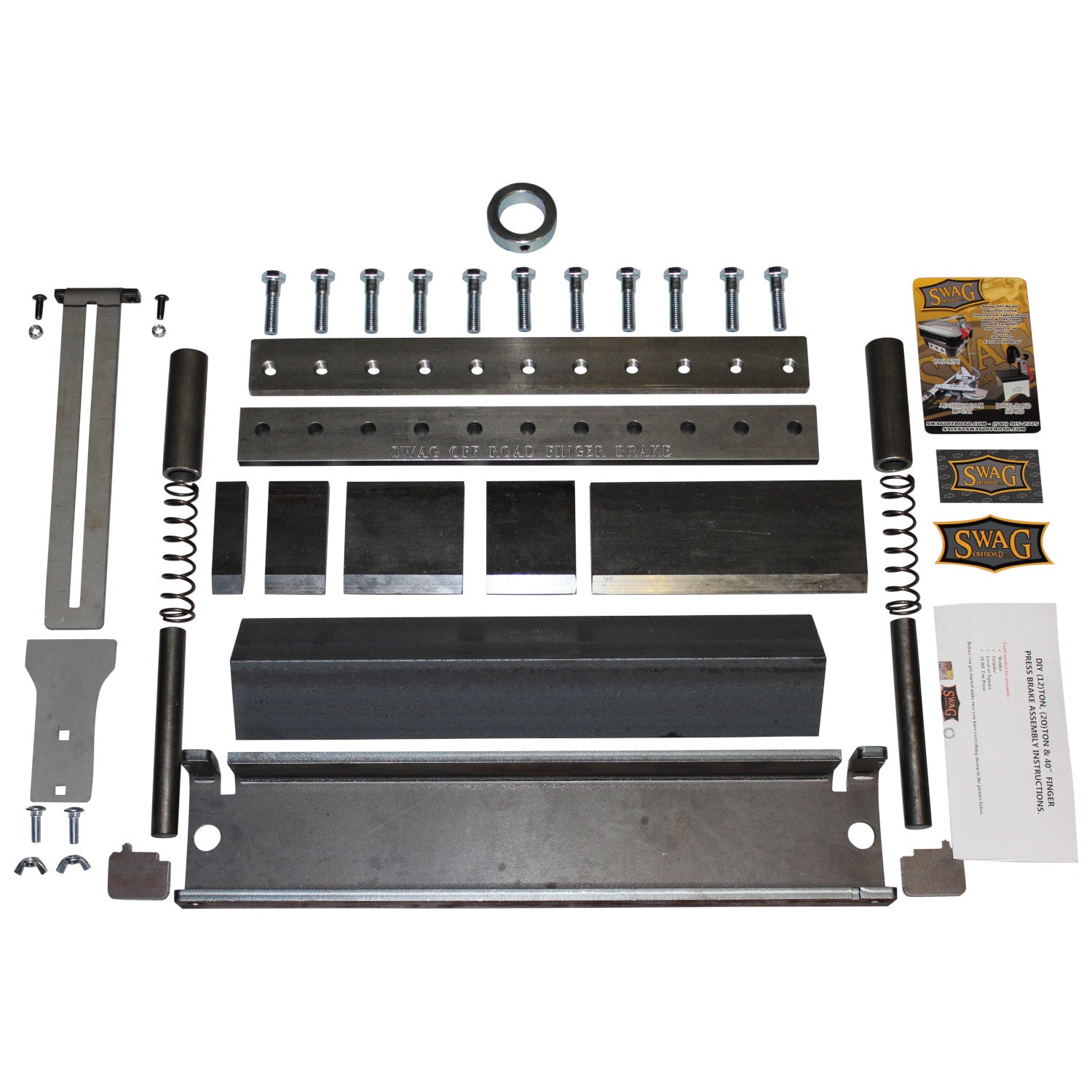 SWAG 20 TON Finger Brake Heavy Duty DIY Builder Kit