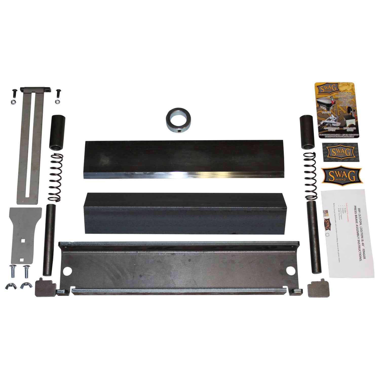 SWAG 20 TON Press Brake Heavy Duty DIY Builder Kit