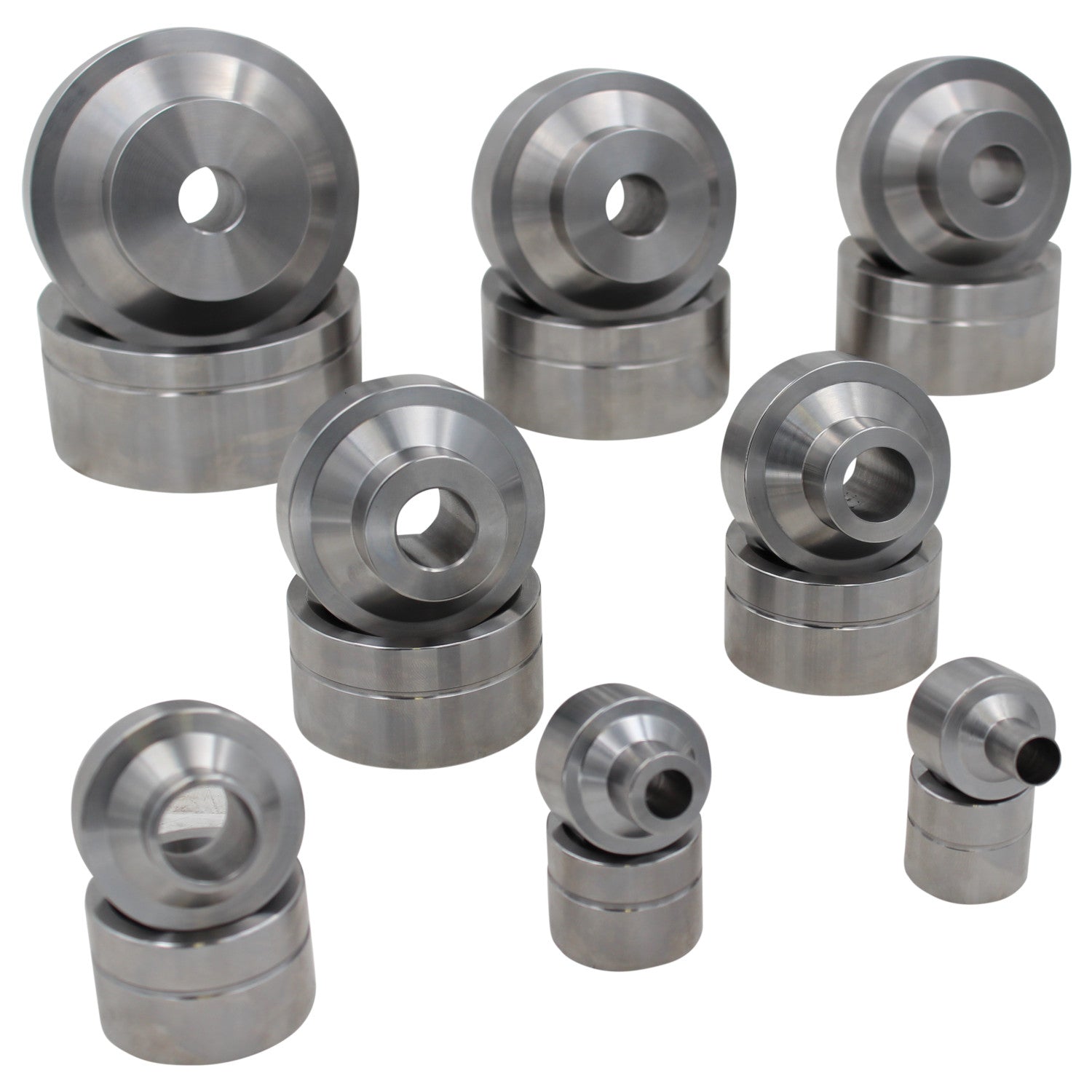 SWAG 8 Piece "Tube" Dimple Die Set  (1/2", 3/4", 1", 1-1/4", 1-1/2", 1-3/4", 2", 2-1/2")
