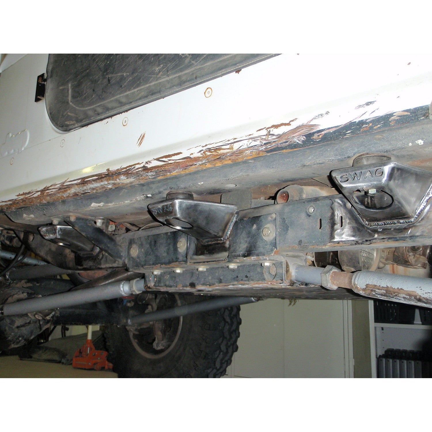 SWAG "BERTHA" TJ Wrangler High Clearance Body Mount Skid